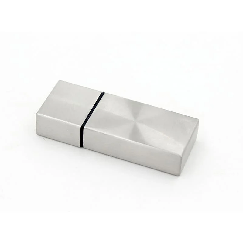 big square metal usb flash drive